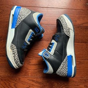 Air Jordan Retro 3- Sport Blue